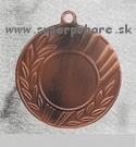 MEDAILA 0125 50 mm bronz - VÝPREDAJ posledný 1 kus