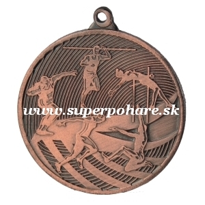 MEDAILA 13904 ATLETIKA BRONZ - VÝPREDAJ posledných 32 kusov