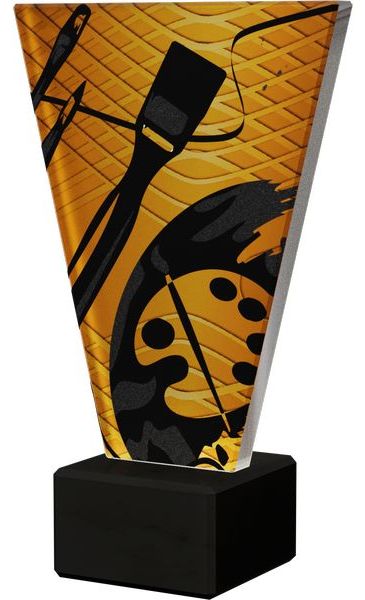 TROFEJ-SKLO-VL1/PAI veľkosť C 17,5 cm