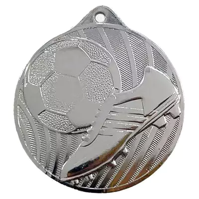 MMC 0450 STRIEBRO FUTBAL 50 mm